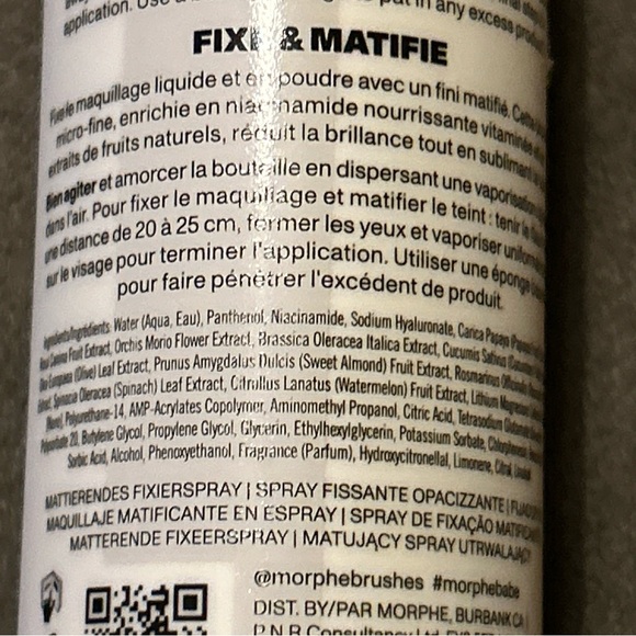Morphe continous Mattifying Setting Spray 2.8 oz NEW IN BOX - Picture 8 of 8